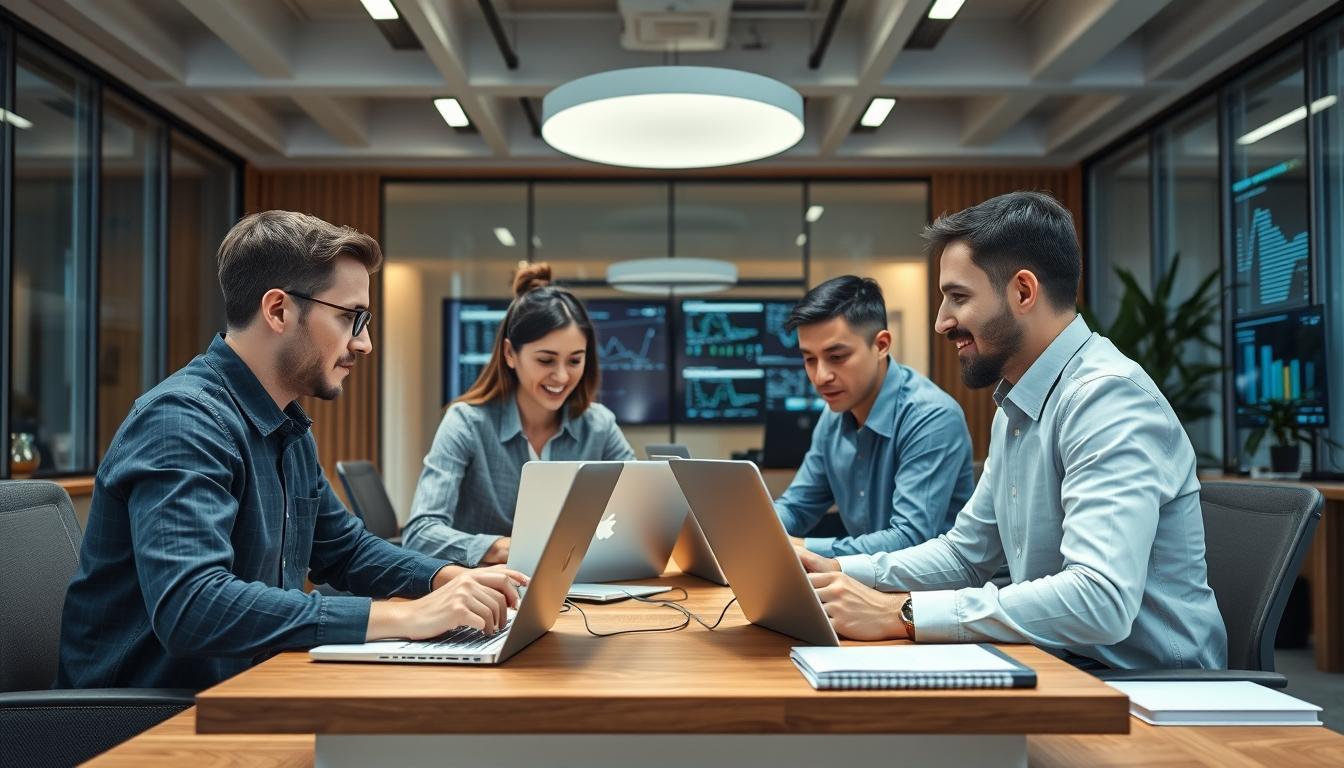 Business software planning session