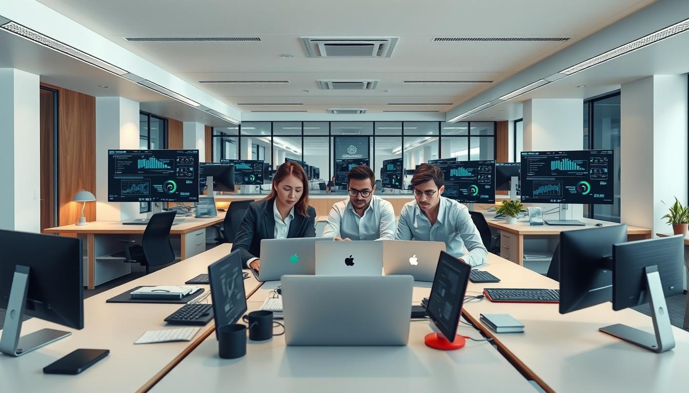 Enterprise software dashboards and business process automation